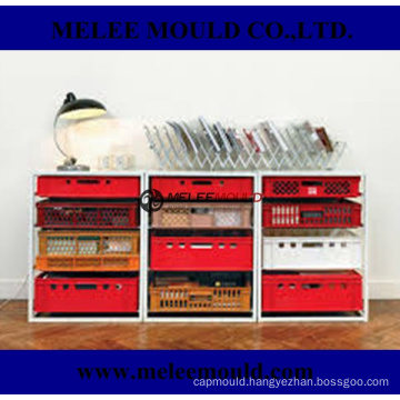 Plastic Milk Crate Shelves Mould